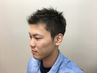 紹介する、ショートヘアー