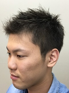 爽やかショートヘアーの画像